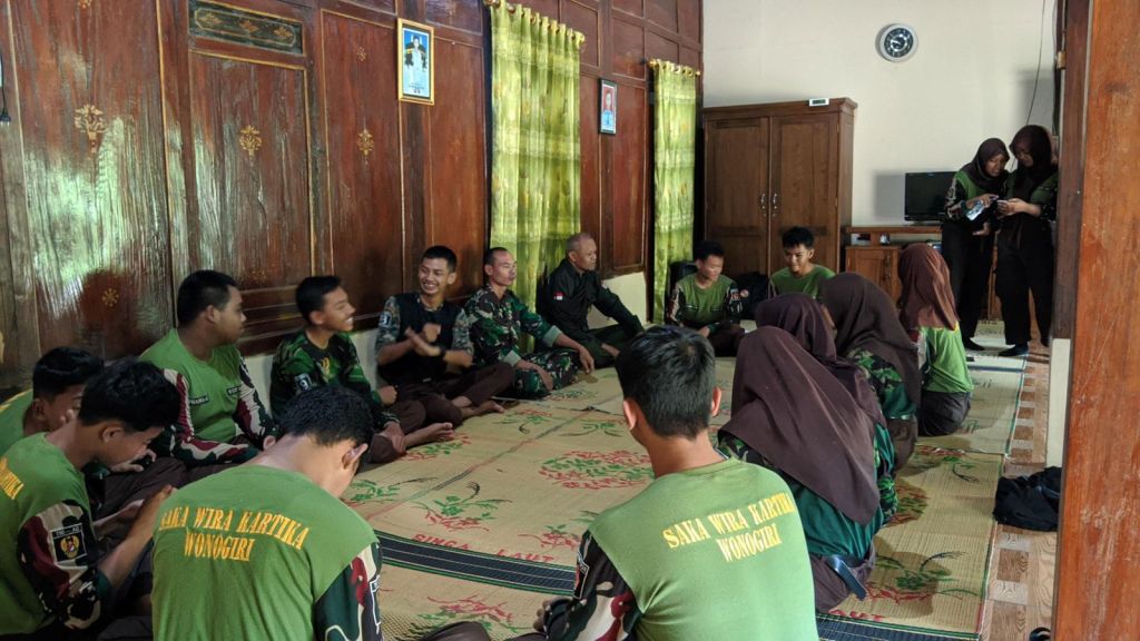 Babinsa Purwantoro Berikan Pembekalan Kepada Anggota Saka Wira&nbsp;Kartika