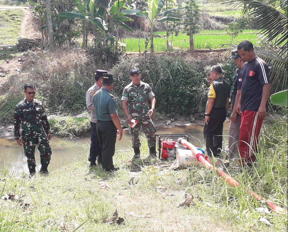 Dapat Bantuan Mesin Pompa Air, Lahan Seluas 63 Hektare Dapat Ketercukupan&nbsp;Air