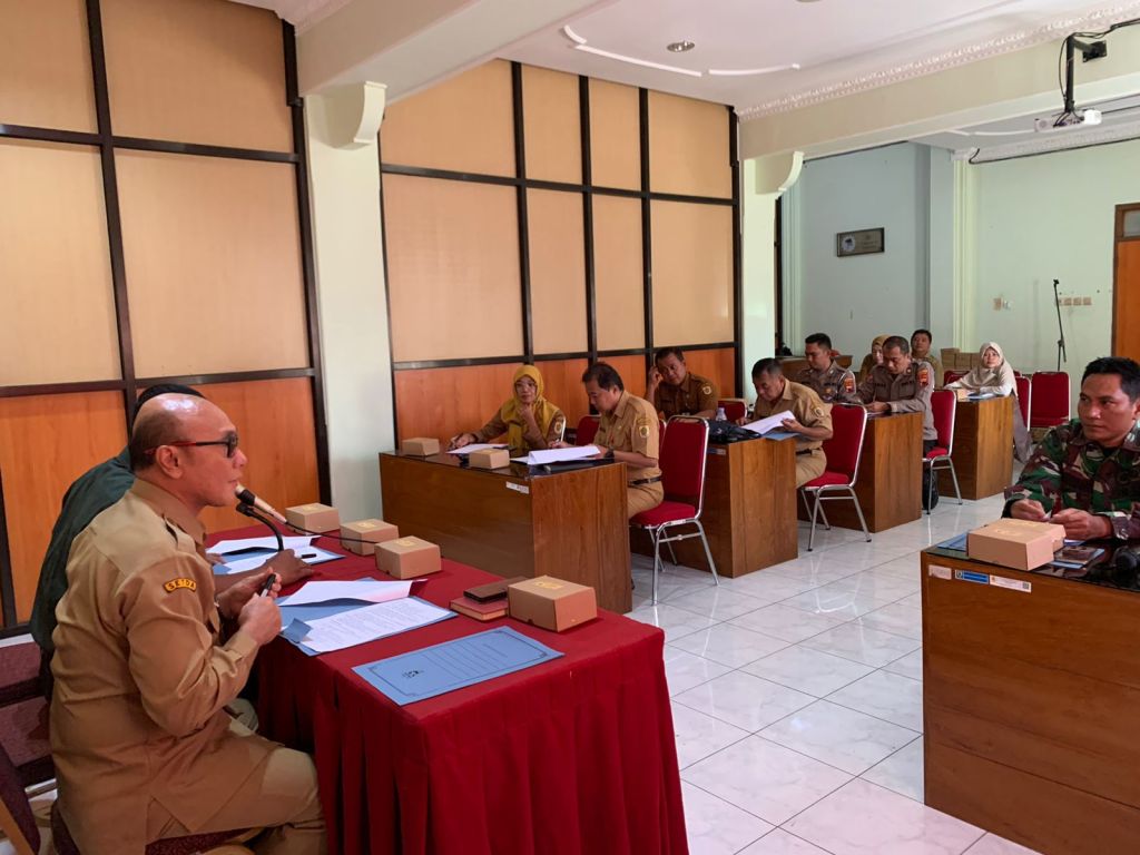 4 Hari Menjelang Penutupan TMMD Kodim 0728/Wonogiri Gelar Rakor Bersama OPD&nbsp;Terkait