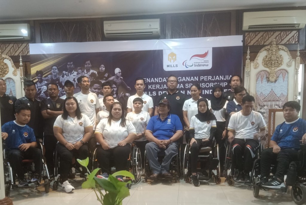 Atlet NPC Kenakan Produk Mills Standar Eropa Di&nbsp;Paralimpide