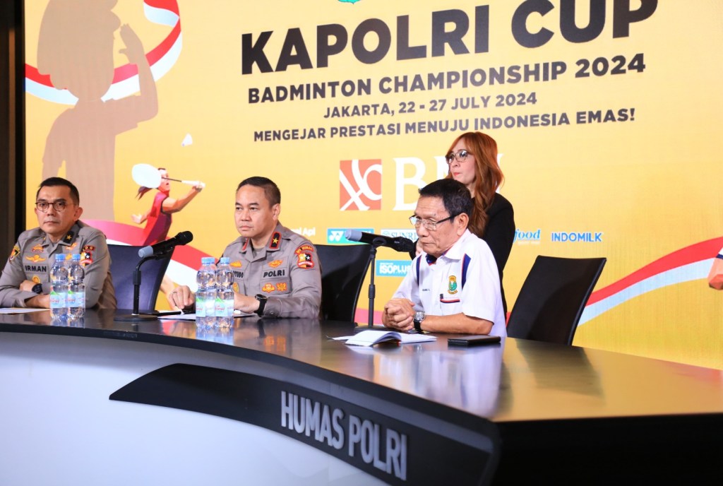 22 Juli, Kejuaraan Badminton Kapolri Cup 2024&nbsp;Digelar