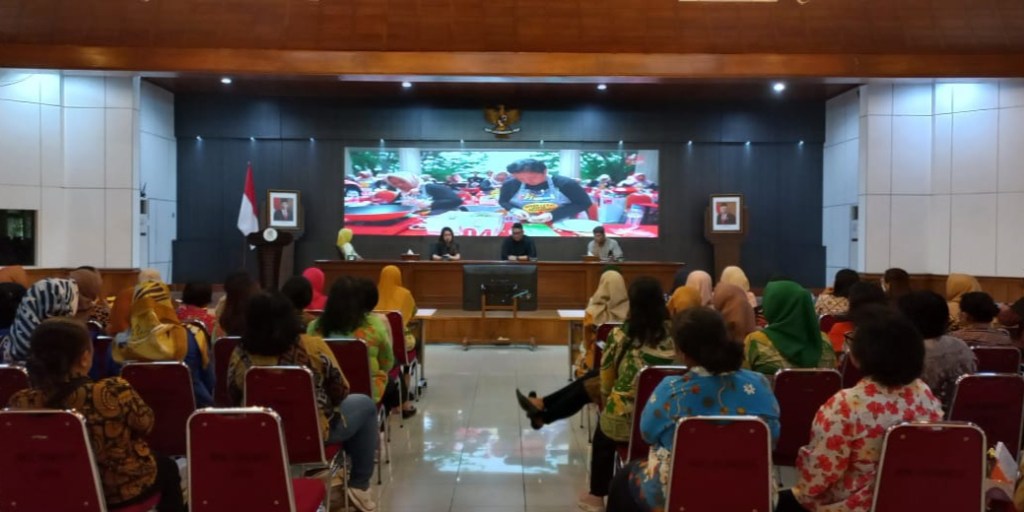 Lomba Memasak Sambut Kemerdekaan RI oleh IKWI PWI Dan TP PKK Surakarta, Ajang Emak-emak Buktikan&nbsp;Diri