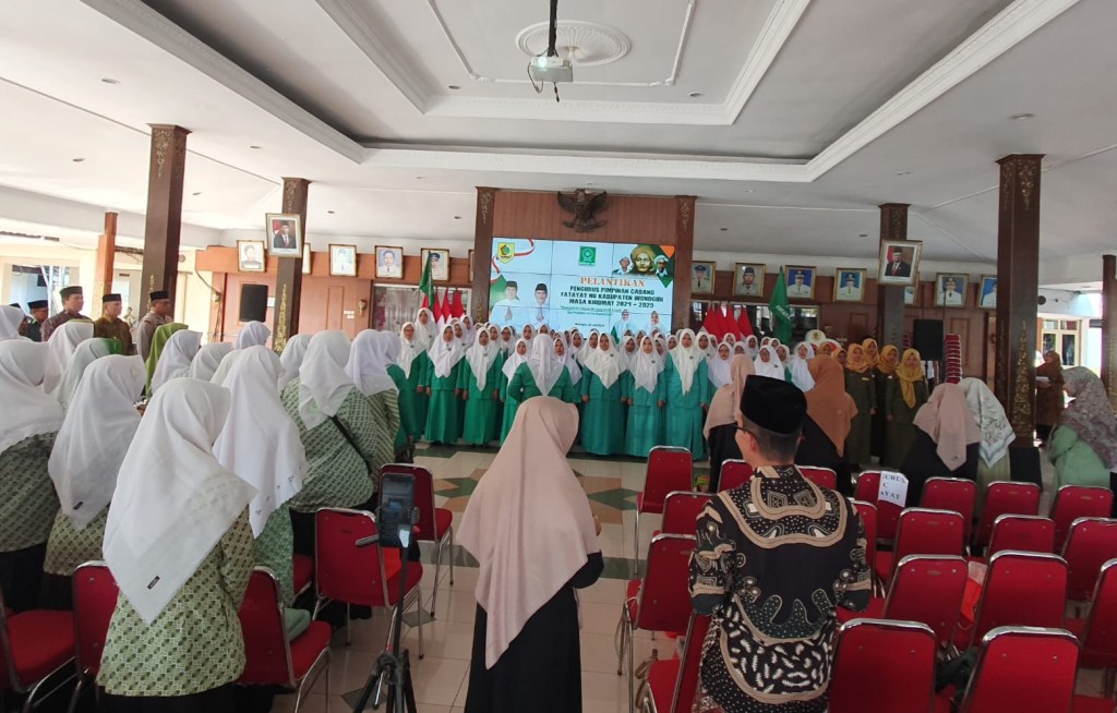 Pengurus PC Fatayat Kabupaten Wonogiri Masa Khidmat 2024-2029 Dilantik