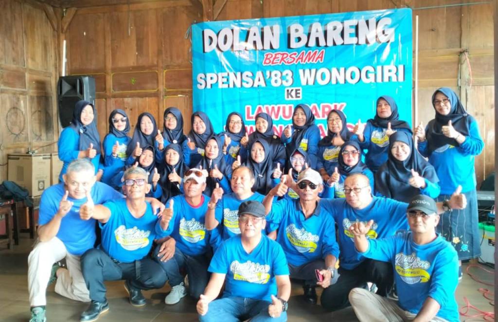 Dolan Bareng Alumni 1983 SMPN I Wonogiri Untuk Jaga Kebugaran Dan&nbsp;Keakraban
