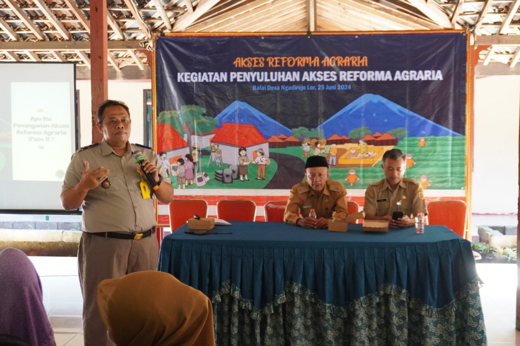 Desa Ngadirojo Lor Jadi Target Fase Pemetaan Sosial Penanganan Akses Reforma Agraria Kantor Pertanahan&nbsp;Wonogiri