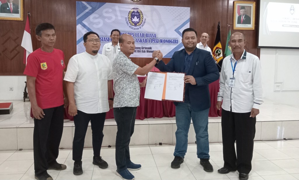 Terpilih Aklamasi, Dwi Haryanto Pimpin Askab PSSI Wonogiri Empat Tahun Ke&nbsp;Depan