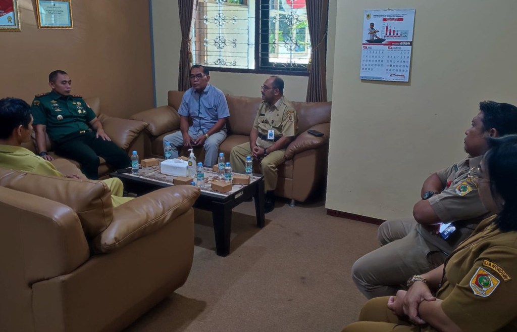 Dandim Wonogiri Kunjungi Kantor Dinaskerin. Ada Apa&nbsp;Ya