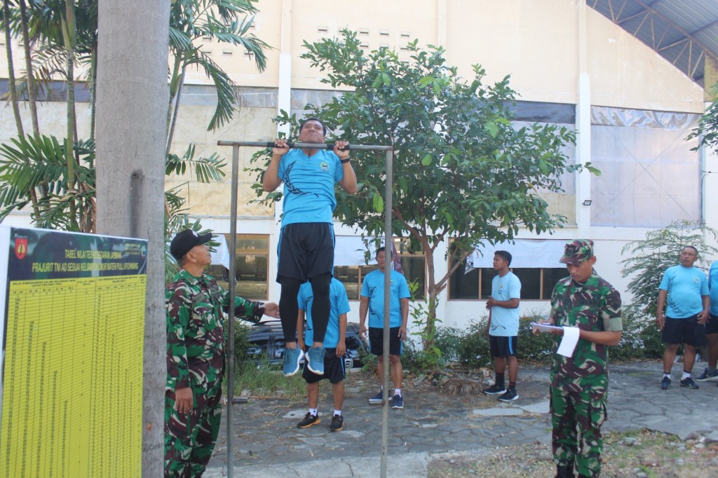 Ini Tujuan Prajurit Kodim 0728/Wonogiri Jalani Tes Kesegaran&nbsp;Jasmani