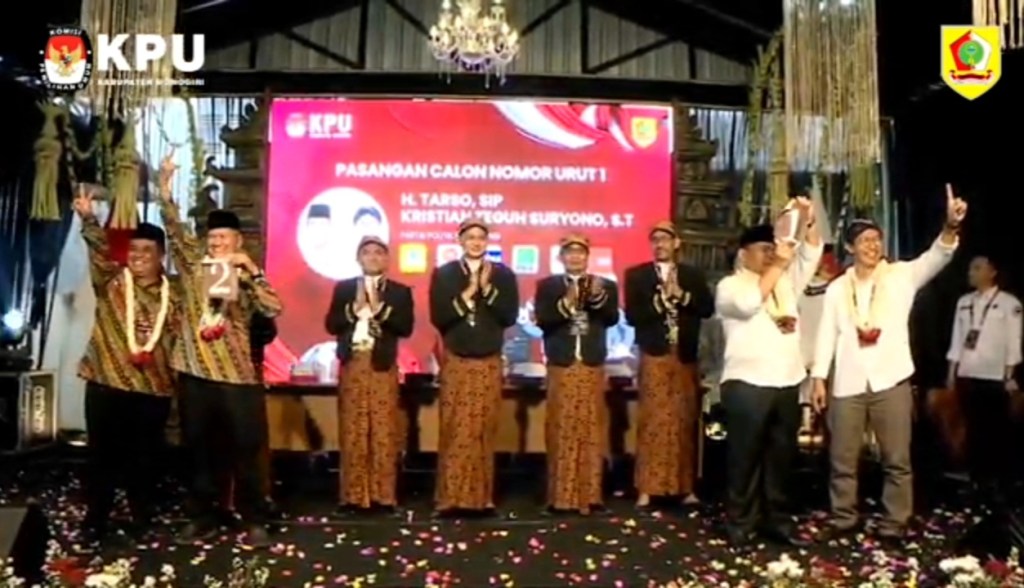 Tangguh Nomer 1, Setia Nomer 2 Di Pilkada&nbsp;Wonogiri